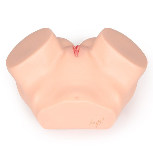 Мастурбатор-полуторс Hanna Onahole 001 с двойным слоем материала и вибрацией Мастурбатор-полуторс Hanna Onahole 001 с двойным слоем материала и вибрацией