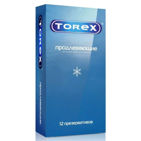 Презервативы Torex Продлевающие с пролонгирующим эффектом - 12 шт. Презервативы Torex Продлевающие с пролонгирующим эффектом - 12 шт.