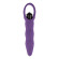 Фиолетовый анальный вибромассажёр - 14 см. Фиолетовый анальный вибромассажёр - 14 см.