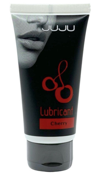 Съедобный лубрикант JUJU Cherry с ароматом вишни - 50 мл. Съедобный лубрикант JUJU Cherry с ароматом вишни - 50 мл.