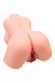 Реалистичный мастурбатор в форме женского тела с 2 любовными входами