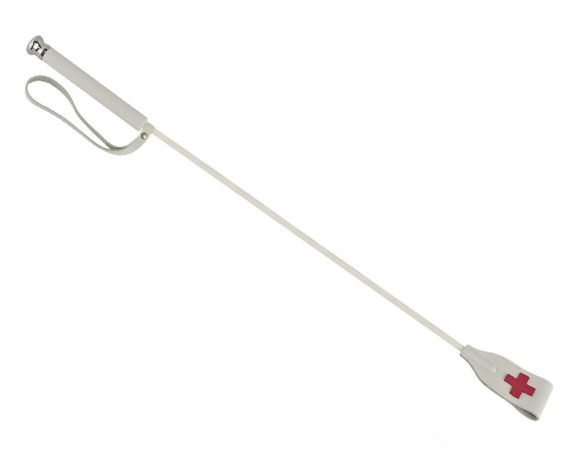 Белый стек с деревянной рукоятью - 70 см. Белый стек с деревянной рукоятью - 70 см.