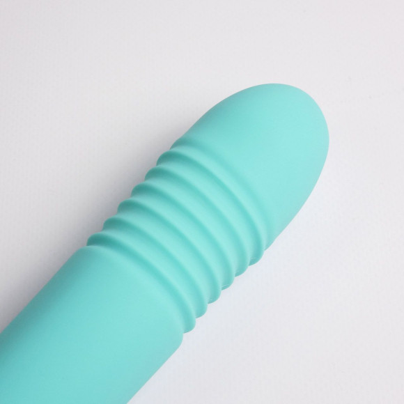 Бирюзовый вибростимулятор зоны G 2-в-1 Бирюзовый вибростимулятор зоны G 2-в-1