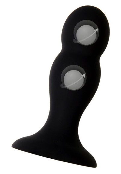 Черная анальная втулка Hidro M - 10,5 см. Черная анальная втулка Hidro M - 10,5 см.