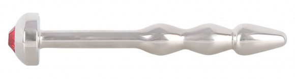 Уретральный стимулятор с декоративным стразом Sextreme Jewel Cockpin - 8 см.