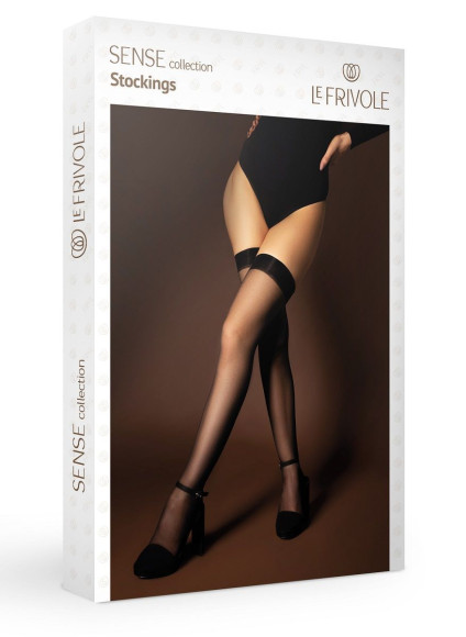 Черные матовые капроновые чулки под пояс Черные матовые капроновые чулки под пояс