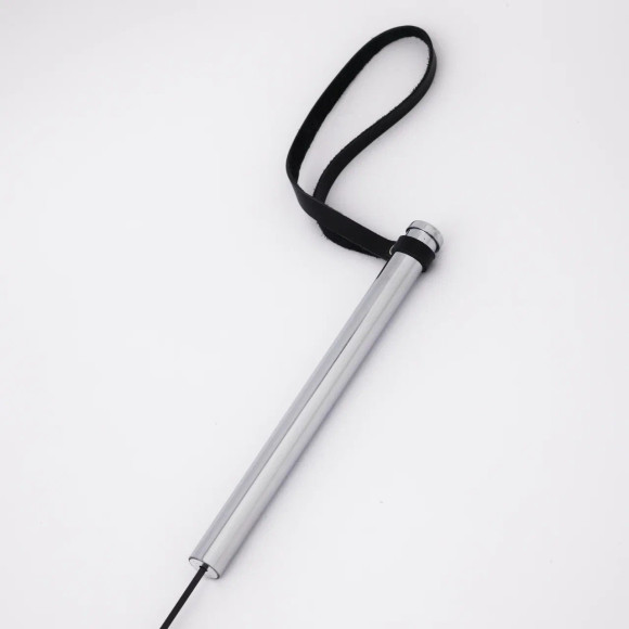 Черный стек с металлической ручкой Черный стек с металлической ручкой