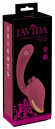 Малиновый вибратор с подвижными язычками 2 Function Vibrator - 20,6 см. Малиновый вибратор с подвижными язычками 2 Function Vibrator - 20,6 см.