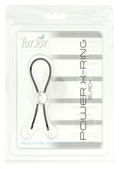 Чёрное утягивающее лассо POWER X RING 