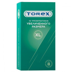 Презервативы Torex Увеличенного размера - 12 шт. Презервативы Torex Увеличенного размера - 12 шт.