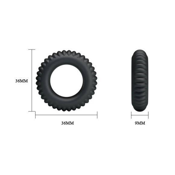 Набор из 3 эрекционных колец различного размера Набор из 3 эрекционных колец различного размера