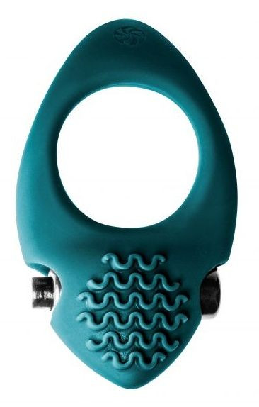 Зеленое эрекционное виброкольцо Pure Passion Midnight Зеленое эрекционное виброкольцо Pure Passion Midnight