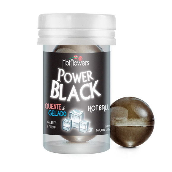 Интимный гель Power Black Hot Ball с охлаждающе-разогревающим эффектом (2 шарика по 3 гр.) Интимный гель Power Black Hot Ball с охлаждающе-разогревающим эффектом (2 шарика по 3 гр.)