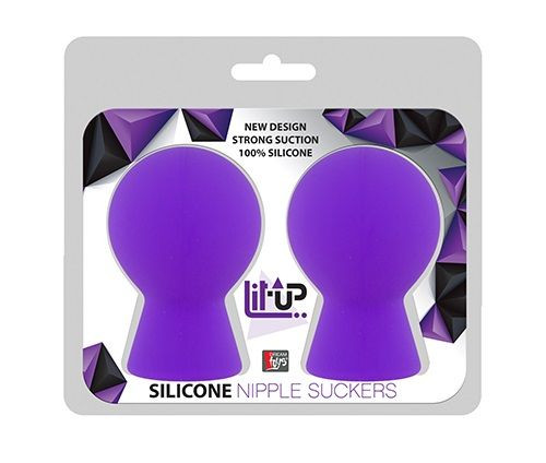 Фиолетовые присоски для груди LIT-UP NIPPLE SUCKERS SMALL PURPLE Фиолетовые присоски для груди LIT-UP NIPPLE SUCKERS SMALL PURPLE