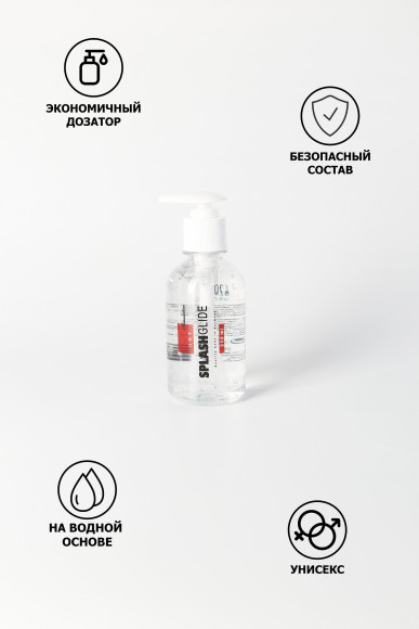 Возбуждающий лубрикант на водной основе Splashglide Hot Stimulative - 250 мл. Возбуждающий лубрикант на водной основе Splashglide Hot Stimulative - 250 мл.