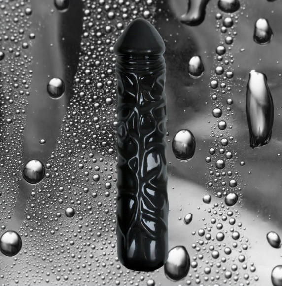 Чёрный фаллоимитатор Maximum The Baron - 25,4 см.