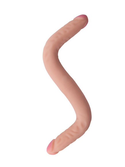 Двусторонний фаллоимитатор FORM KEEP - 42,6 см. Двусторонний фаллоимитатор FORM KEEP - 42,6 см.