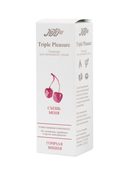 Эликсир Triple Pleasure «Горячая вишня» - 65 гр. Эликсир Triple Pleasure «Горячая вишня» - 65 гр.