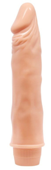 Телесный вибратор-реалистик Barbara - 21,5 см. Телесный вибратор-реалистик Barbara - 21,5 см.