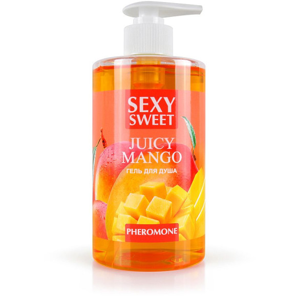 Гель для душа Sexy Sweet Juicy Mango с ароматом манго и феромонами - 430 мл. Гель для душа Sexy Sweet Juicy Mango с ароматом манго и феромонами - 430 мл.
