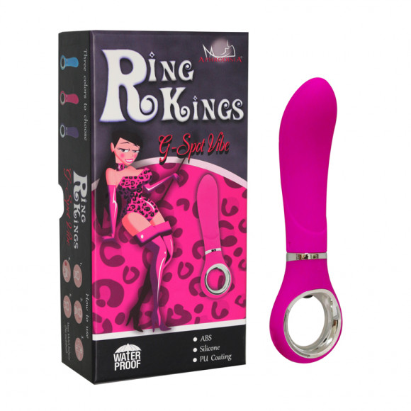Розовый вибратор Ring Kings-7 Mode G-Spot Vibe Pink Розовый вибратор Ring Kings-7 Mode G-Spot Vibe Pink