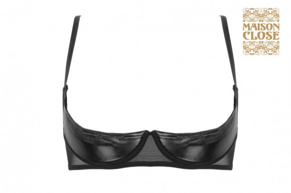 Оригинальный бюстгальтер с полуоткрытой чашкой Оригинальный бюстгальтер с полуоткрытой чашкой