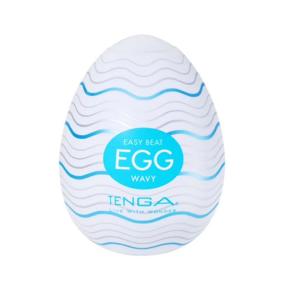 Мастурбатор-яйцо Tenga Egg Wavy Мастурбатор-яйцо Tenga Egg Wavy