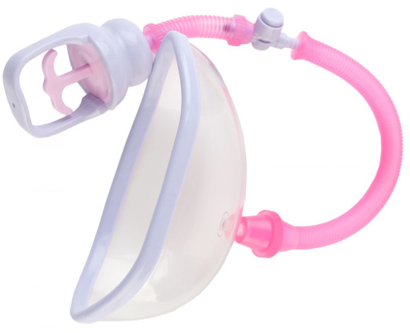 Помпа для клитора с удобным рычажком для откачки воздуха Помпа для клитора с удобным рычажком для откачки воздуха
