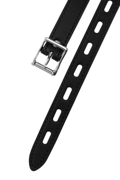 Красный кляп-шар на черных ремешках Красный кляп-шар на черных ремешках