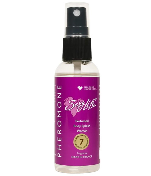 Женский парфюмированный спрей с феромонами Sexy Life №7 - 50 мл. Женский парфюмированный спрей с феромонами Sexy Life №7 - 50 мл.