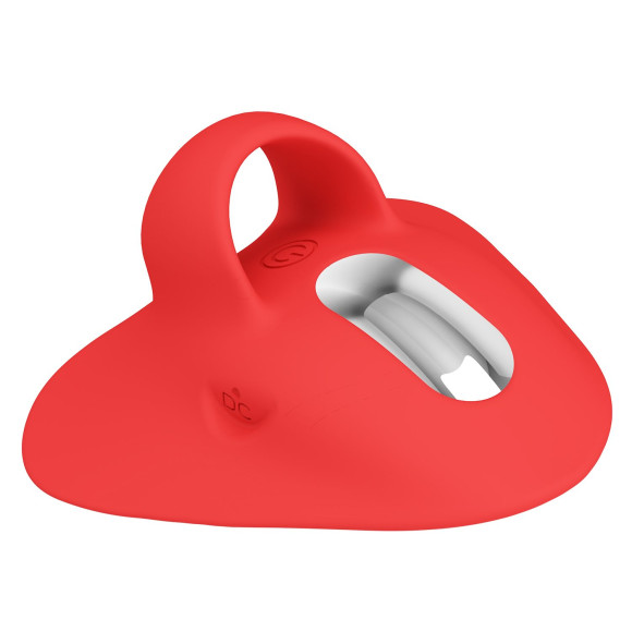 Красный вибратор на палец Carnation Красный вибратор на палец Carnation