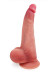 Телесный реалистичный фаллоимитатор с присоской - 30 см. Телесный реалистичный фаллоимитатор с присоской - 30 см.