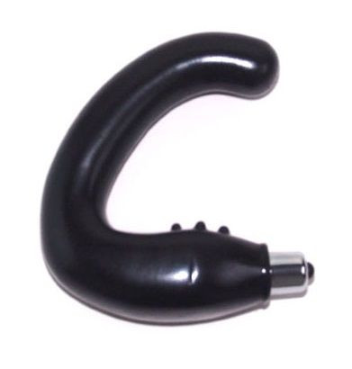 Чёрный вибростимулятор простаты Чёрный вибростимулятор простаты