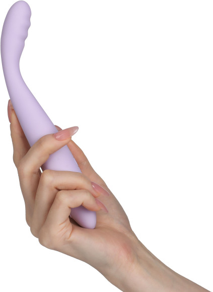 Сиреневый вибростимулятор Cici 2 с функцией нагрева - 17,8 см. Сиреневый вибростимулятор Cici 2 с функцией нагрева - 17,8 см.