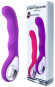 Фиолетовый вибратор для массажа точки G - 20 см. Фиолетовый вибратор для массажа точки G - 20 см.