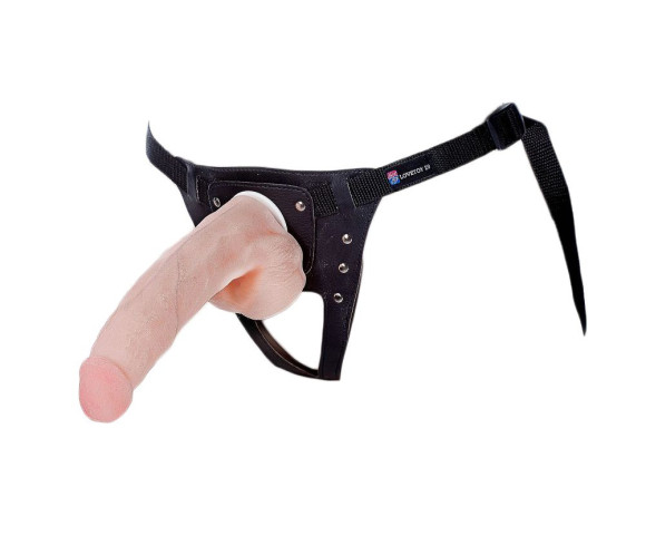 Реалистичный фаллос на поясе Harness - 20,5 см. Реалистичный фаллос на поясе Harness - 20,5 см.