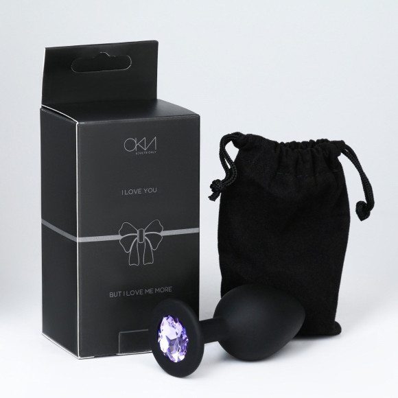 Черная силиконовая пробка Оки-Чпоки - 9,4 см. Черная силиконовая пробка Оки-Чпоки - 9,4 см.