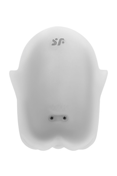 Белый люминесцентный вакуум-волновой стимулятор клитора Glowing Ghost Белый люминесцентный вакуум-волновой стимулятор клитора Glowing Ghost