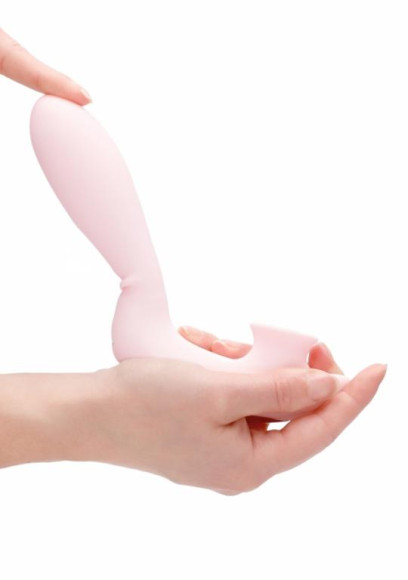 Розовый вибратор для G-точки Irresistible Desirable с бесконтактной клиторальной стимуляцией Розовый вибратор для G-точки Irresistible Desirable с бесконтактной клиторальной стимуляцией