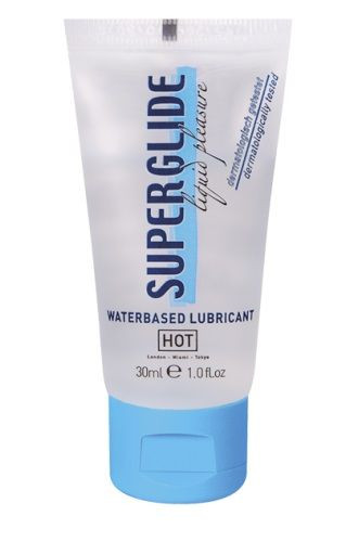 Гель-смазка на водной основе для чувствительной кожи Superglide - 30 мл. Гель-смазка на водной основе для чувствительной кожи Superglide - 30 мл.