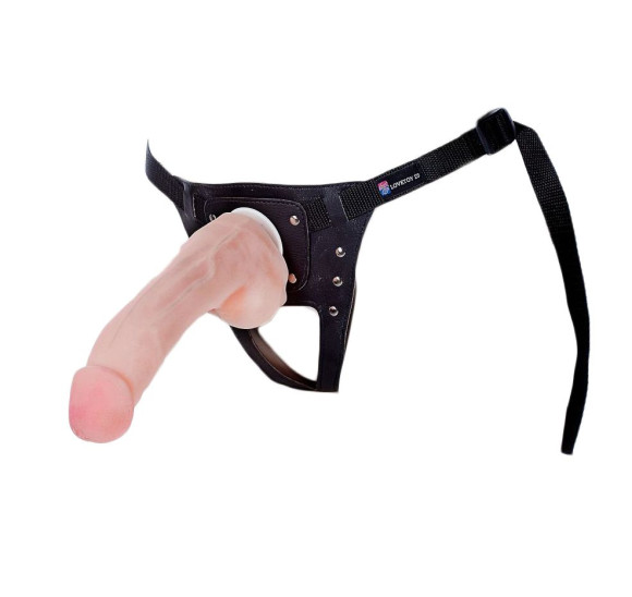 Податливый фаллос на трусиках Harness - 20,5 см. Податливый фаллос на трусиках Harness - 20,5 см.