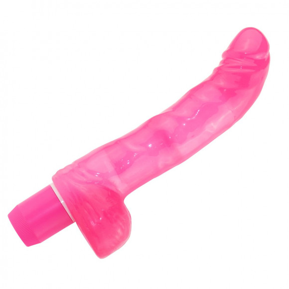 Розовый вибратор с изогнутым кончиком Penetrator Curve Dong 7.5 - 19 см. Розовый вибратор с изогнутым кончиком Penetrator Curve Dong 7.5 - 19 см.