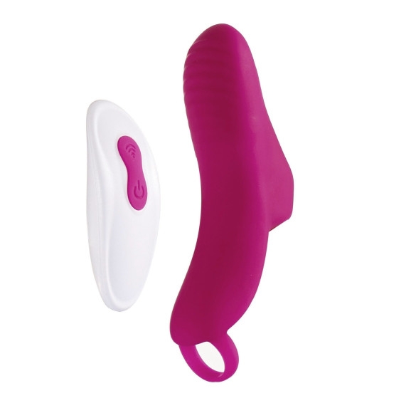 Бордовая вибронасадка на палец Pluto Бордовая вибронасадка на палец Pluto