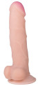 Телесный реалистичный фаллоимитатор с присоской №76 - 17 см. Телесный реалистичный фаллоимитатор с присоской №76 - 17 см.