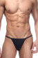 Классические мужские трусы-стринги из гладкой ткани Классические мужские трусы-стринги из гладкой ткани