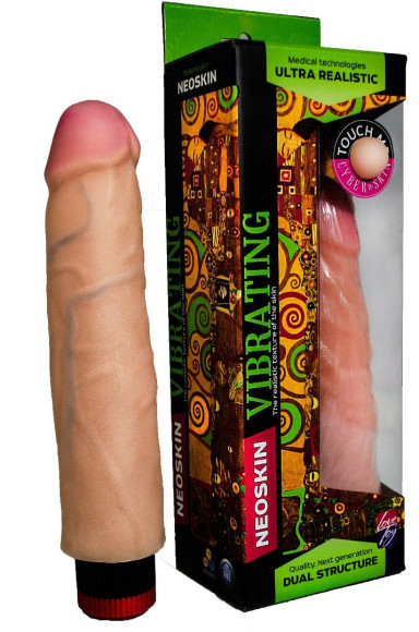 Вибратор HUMAN FORM без мошонки - 21 см. Вибратор HUMAN FORM без мошонки - 21 см.