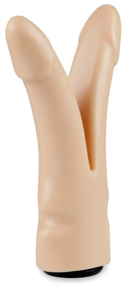 Телесная сплит-насадка харнесс - 16,5 см. Телесная сплит-насадка харнесс - 16,5 см.