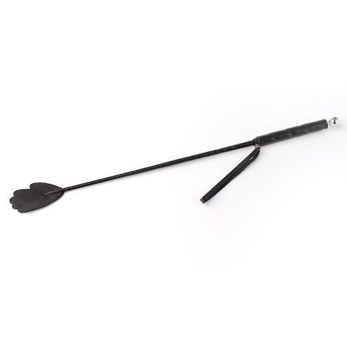 Чёрный стек со шлепком-ладошкой - 70 см. Чёрный стек со шлепком-ладошкой - 70 см.