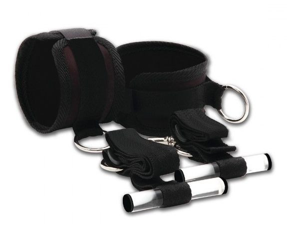 Черные фиксаторы с креплением к двери Черные фиксаторы с креплением к двери