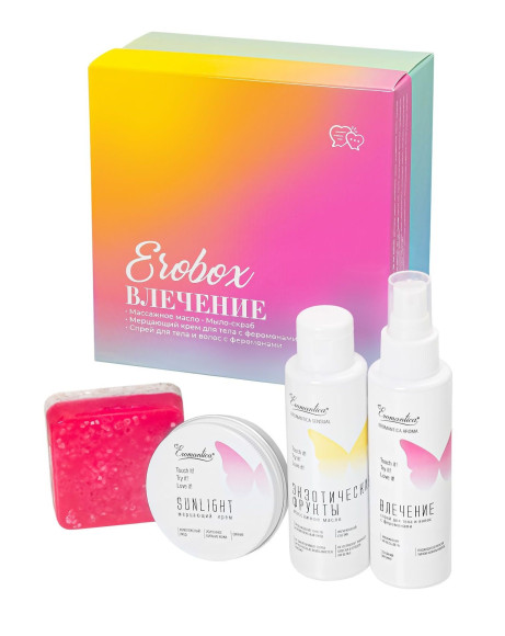 Набор косметики EroBox «Влечение» Набор косметики EroBox «Влечение»
